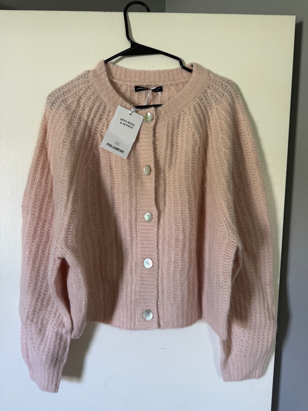 Light Pink Wool/Alpaca Sweater